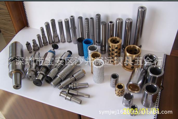 供应模具导向件 滑动导柱五金模塑胶模导柱