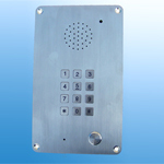 KNZD-06嵌壁式力电话机 电梯免提电话机 平板电话机