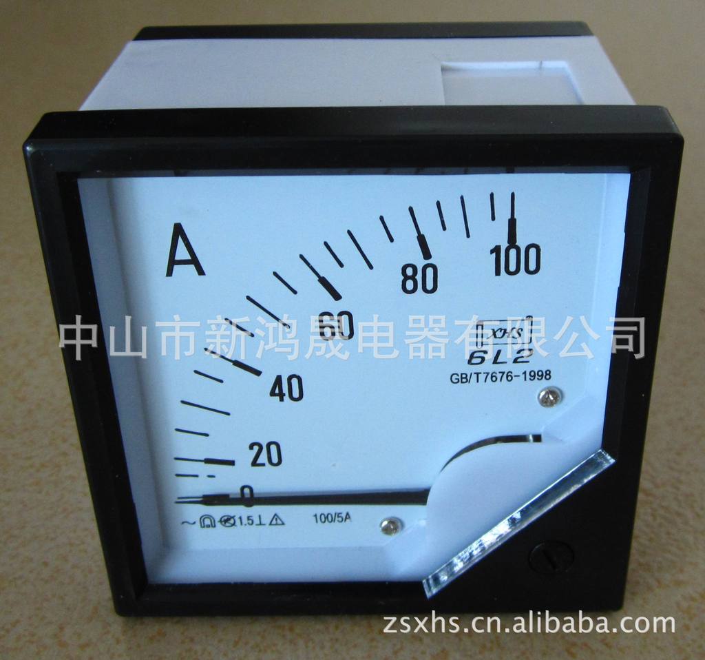 6l2-a 200/ 6l2-a 电流表 200/产品分类:交流(ac)电流表,电压表(刻度