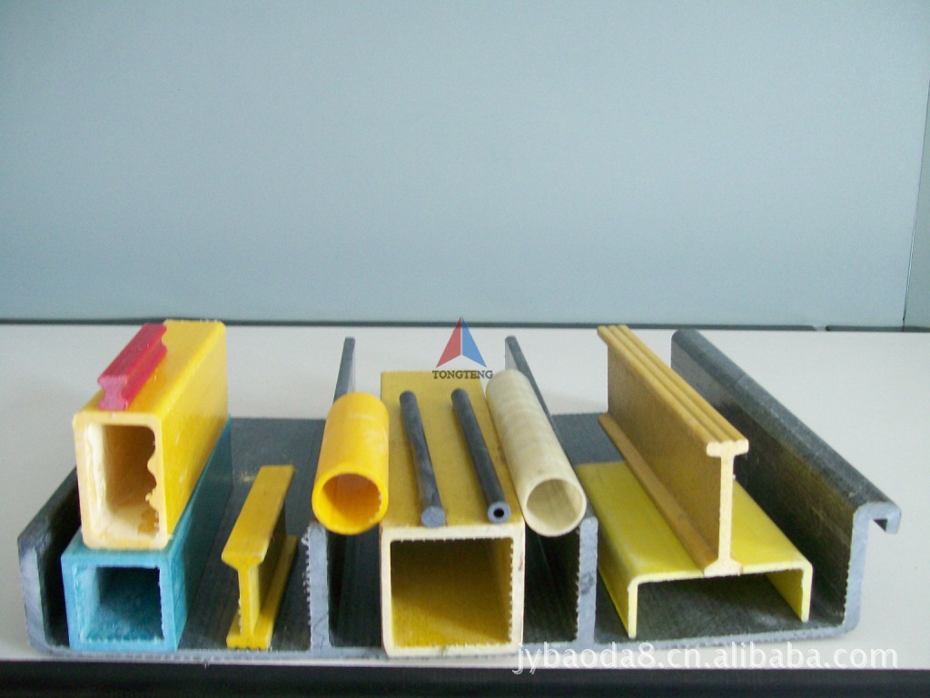 厂家直销优质玻璃钢方管 多种规格frp方管 颜色多样 尺寸可定做