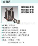 6800 全面型防护面罩(中号)