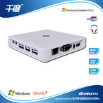 混批云终端Qotom-C30W 无线终端 24位真彩 桌面虚拟终端3USB
