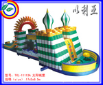 供应充气玩具,大型游乐玩具,大型游乐城,充气城堡 太阳城堡 地垫