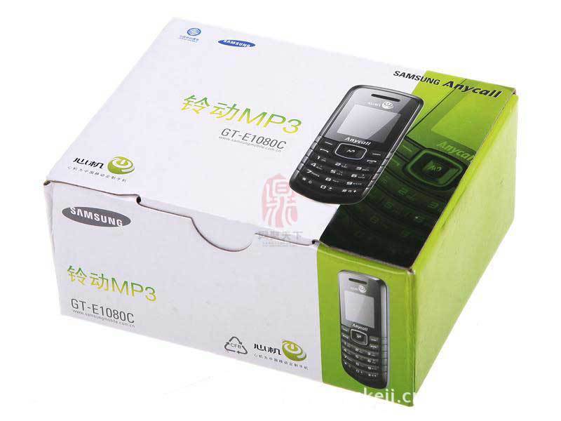 三星e1080c 参数规格 多图片 上市日期 2009年