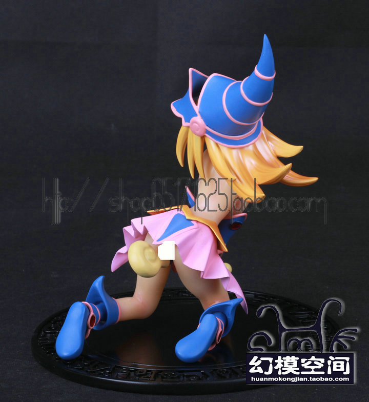 游戏王 决斗怪兽 黑魔导女孩 gk手办 魔改完成品 肌色版