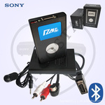 蓝牙车载MP3 SONY 数码音乐碟盒 IPOD线 蓝牙免提 USB