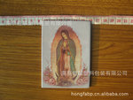 厂家热销5.5CM冲压长方形马口铁徽章