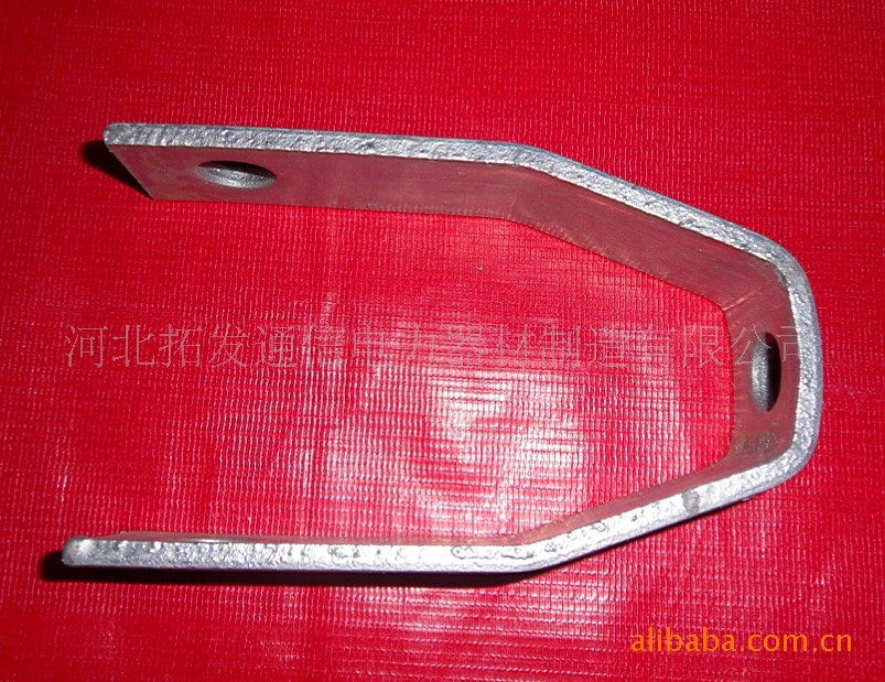 工厂生产直销:各种国内外用:异形拉线抱箍/吊线抱箍/u型螺栓