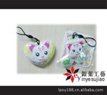 日本卡通手机擦、PVC手机擦、PVC手机挂件