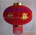 供应精品植绒灯笼 广告灯笼 喜庆灯笼 铁口灯笼