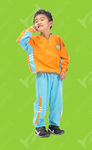 供应纯棉幼儿园春秋装运动服 儿童运动服套装定做 订做