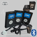 蓝牙车载MP3 丰田小口 数码音乐碟盒 3.5音频线 蓝牙免提 USB