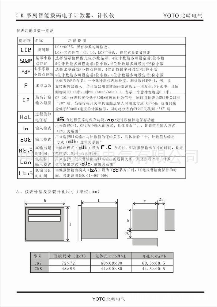 yoto 计米器 计数计米器图片_3