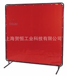 上海 威特仕 橙红色焊接防护屏 橙红色高透视防护屏, 1.74x1.74m