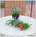 迷你小星花(10根) 高仿真塑料小植物 仿生植物 塑料花