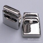 扁形绳扣 绳夹 合金卡扣 白色