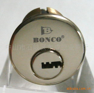 批发供应BONCO大门锁CYL-05全铜金色银色锁胆10个起批