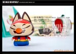 正版ZHUAIMAO生日礼物 创意礼物田园家居装饰搪胶公仔玛里拽猫