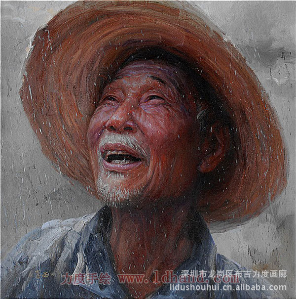 个人肖像画:适合个人定制画像以作展示或留念.
