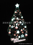2011最新奇特发光圣诞树,EL冷光发光圣诞树,发光圣诞窗贴