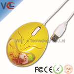 鸡蛋入油鼠标/蛋形礼品/光学滑鼠/mouse