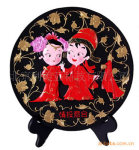 炭雕 情投意合