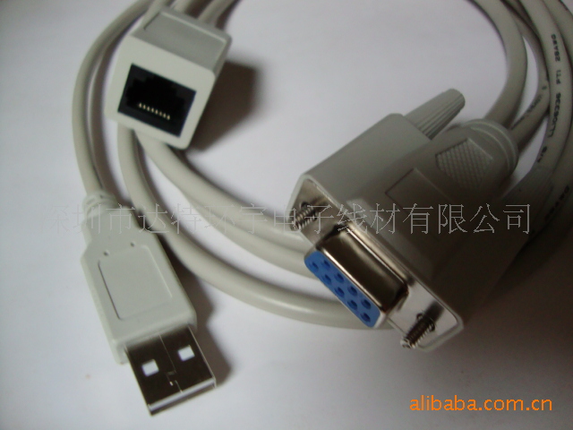 db9pin母转rj45母头 usbam,线材全铜,线材规格8c al d线 od5.