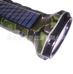 迷彩太阳能手电筒,太阳能迷彩手电筒,led电筒