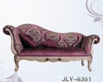 供应:JLY-6351美式家具 卧房家具&贵妃位沙发(熏衣紫)、贵妃椅