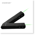 诺为KNORVAY N21 绿光 翻页激光笔 绿色激光笔 (LOGO可以闪光)