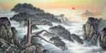 国画、字画、山水画DS0650-80 2