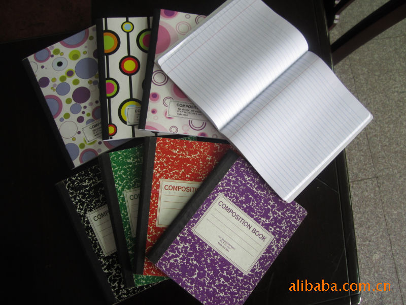 package stapled notebook pp/artpaper/white card/triplex/duplex