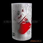 圣诞蜡烛(灯)花纸