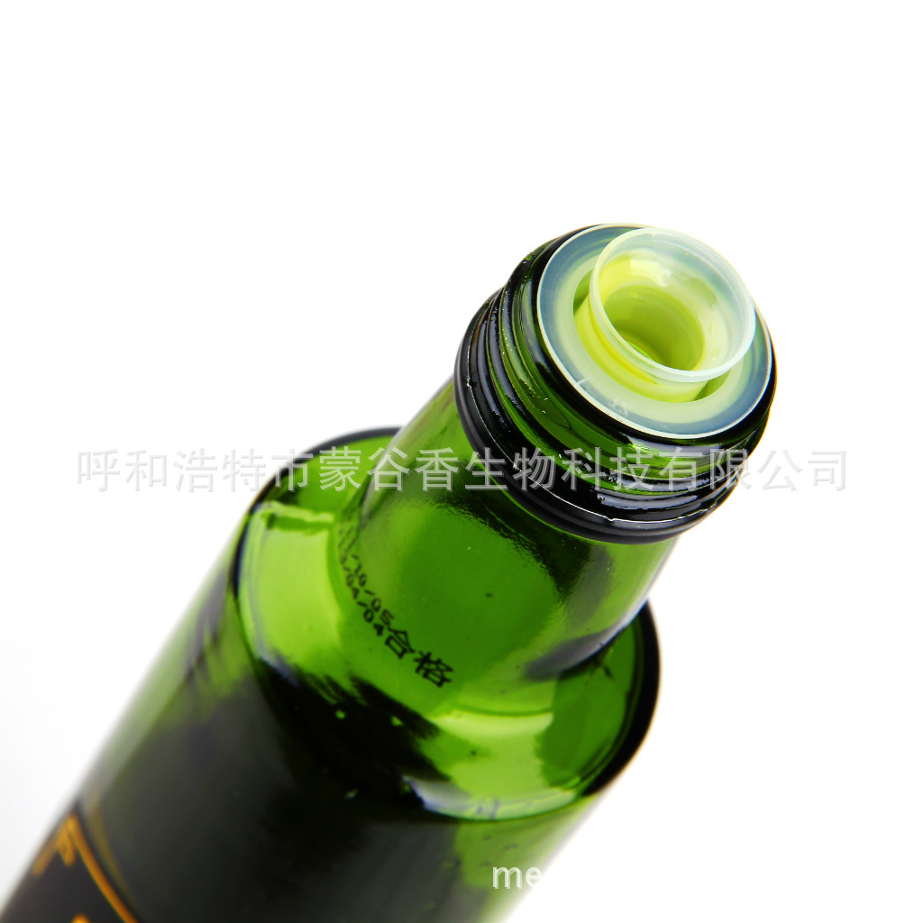 廠家直供內(nèi)蒙古冷榨亞麻籽油 蒙谷香脫蠟亞麻油500ml亞麻酸含量高