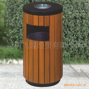 昆明垃圾桶蒙自钢木垃圾桶生产厂家