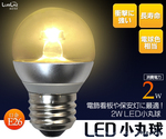High power LED Bulb 2W  G45