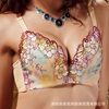 蝶曼妮内衣深圳总代理D247文胸B杯印花刺绣3D绣花集中聚拢型文胸