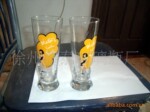 玻璃瓶烤花杯(图)