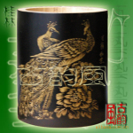 礼品 工艺品 办公礼品 礼品笔筒 竹雕竹刻笔筒