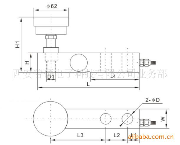 陕西供应gsa12-4b 悬臂梁式称重传感器