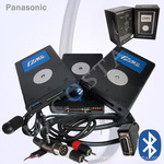 蓝牙车载MP3 松下 数码音乐碟盒 3.5音频线 蓝牙免提 USB