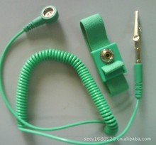 綠色防靜電手腕帶 防靜電有繩手腕帶 防靜電手環高品質防靜電手環