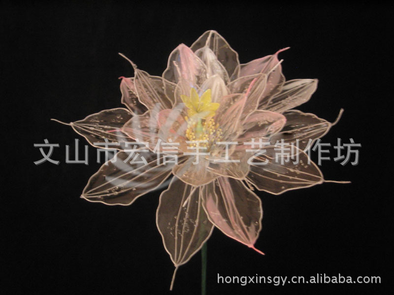 七彩水晶花——成就您的赚钱梦 水晶花批发 水晶花工艺制作