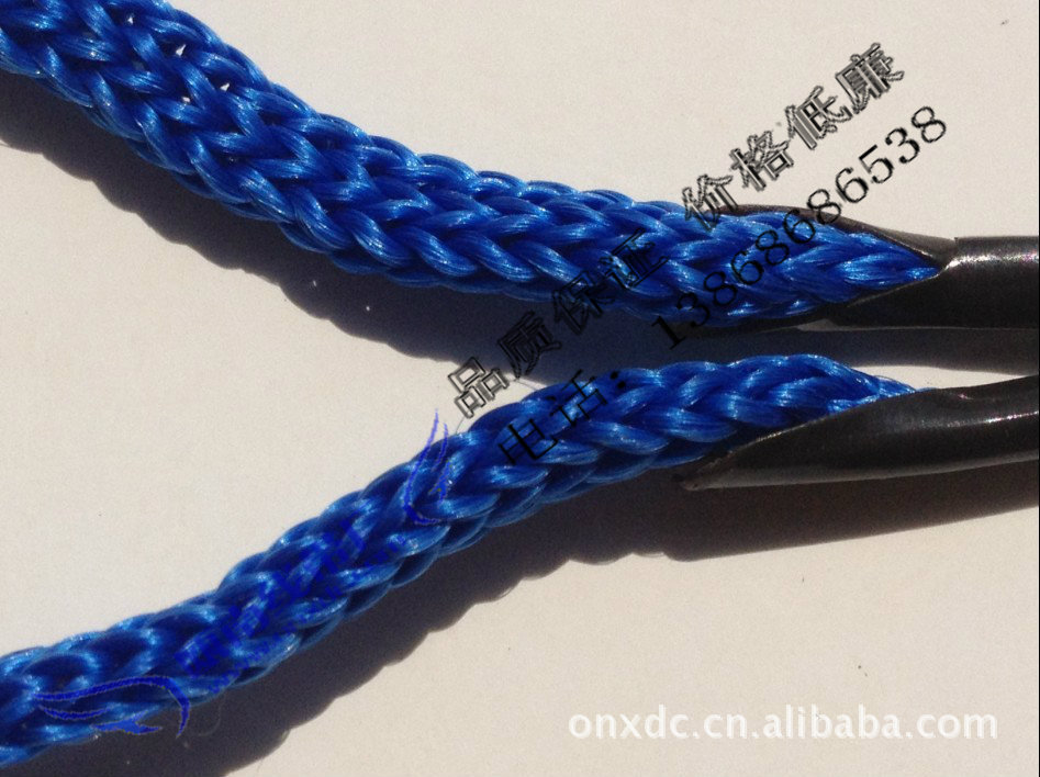 手提绳子 手工编织 三股手提袋绳带钩 手拎绳酒盒带 12号绳子图片_5