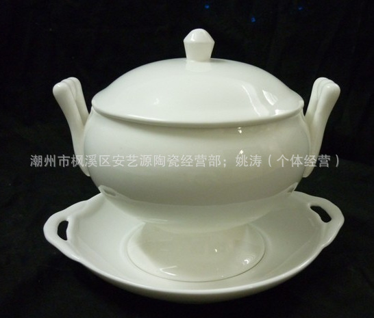 8双耳高脚燕窝盅