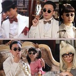 正圓墨鏡 復古太陽眼鏡 圓形 太子鏡 上海灘老板鏡 014