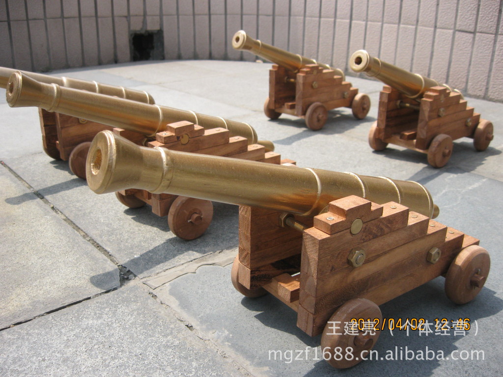古火炮模型 舰炮模型 至顺三年铜炮