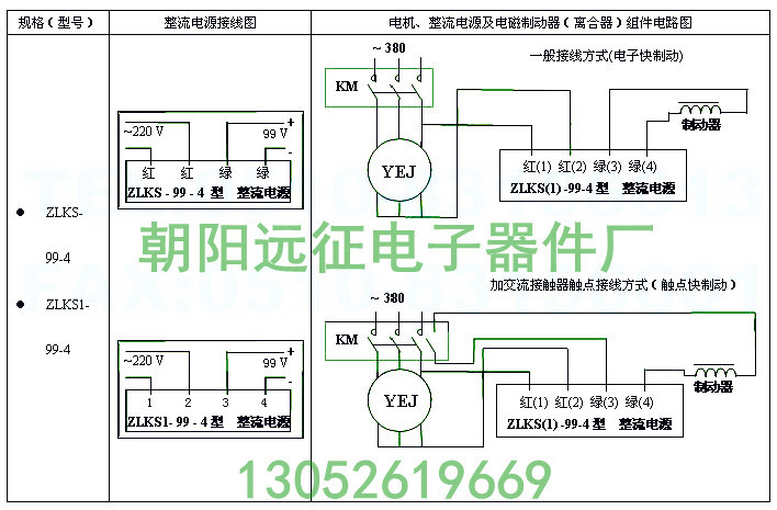 zlks1-170-6 zlks1-99-6快速刹车整流器 整流装置 减速电机