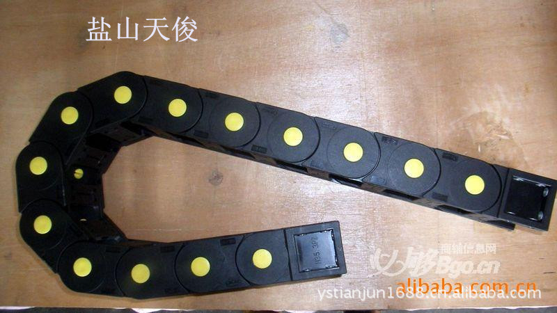 供应天俊牌机床塑料拖链 35工程塑料拖链