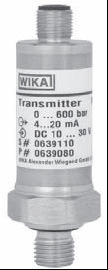 WIKA 薄膜型压力变送器用于传动液压MH-1 DIN3852-E 压力变送器